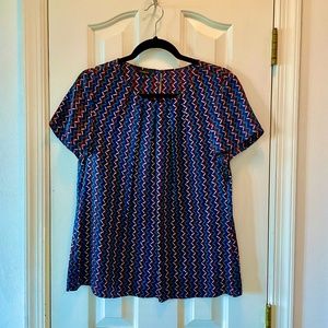 Talbots silk blouse